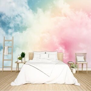 ColorfulCloud Wallpaper Aesthetic Room Large Wall Mural LivingRoom tv Background